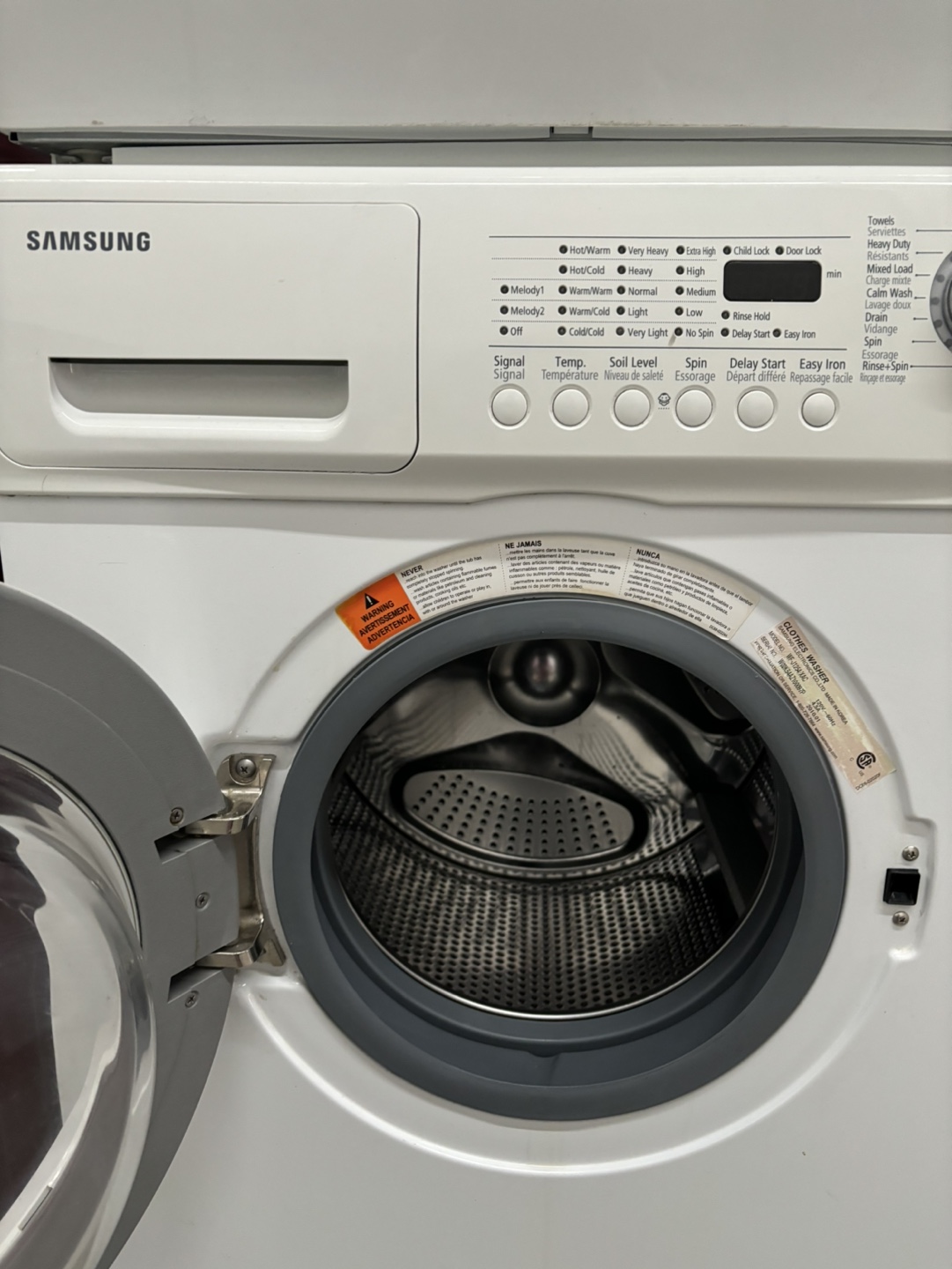 Samsung Stackable Washer and Dryer Set - photo 4