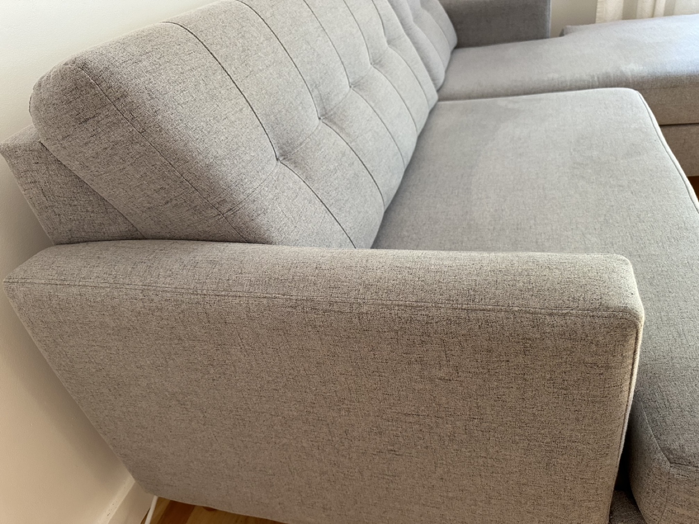 Grey Sectional Sofa - photo 2