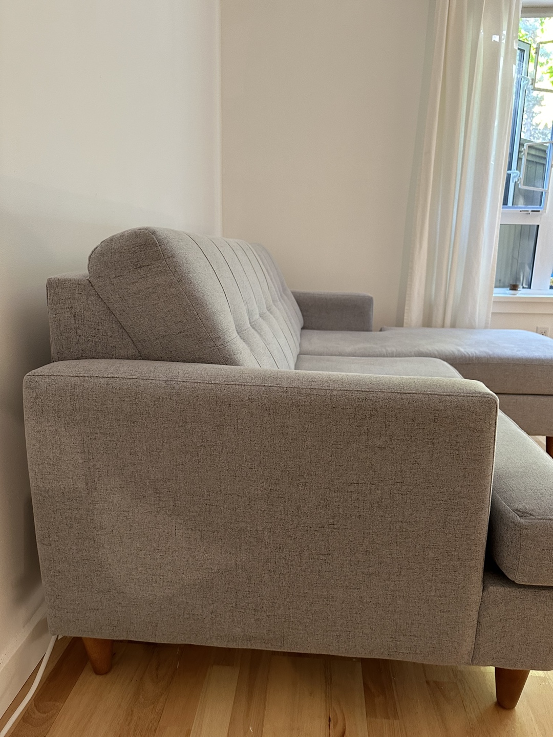 Grey Sectional Sofa - photo 3