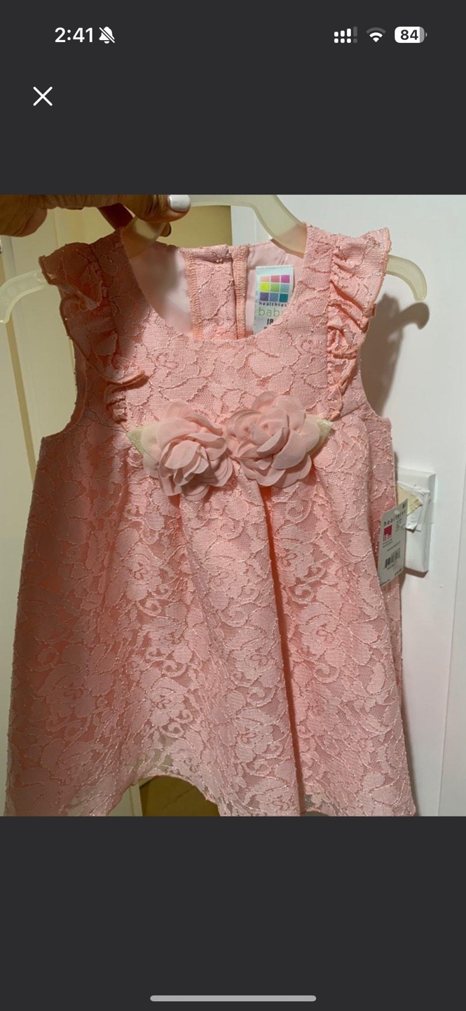 Pink Lace Dress