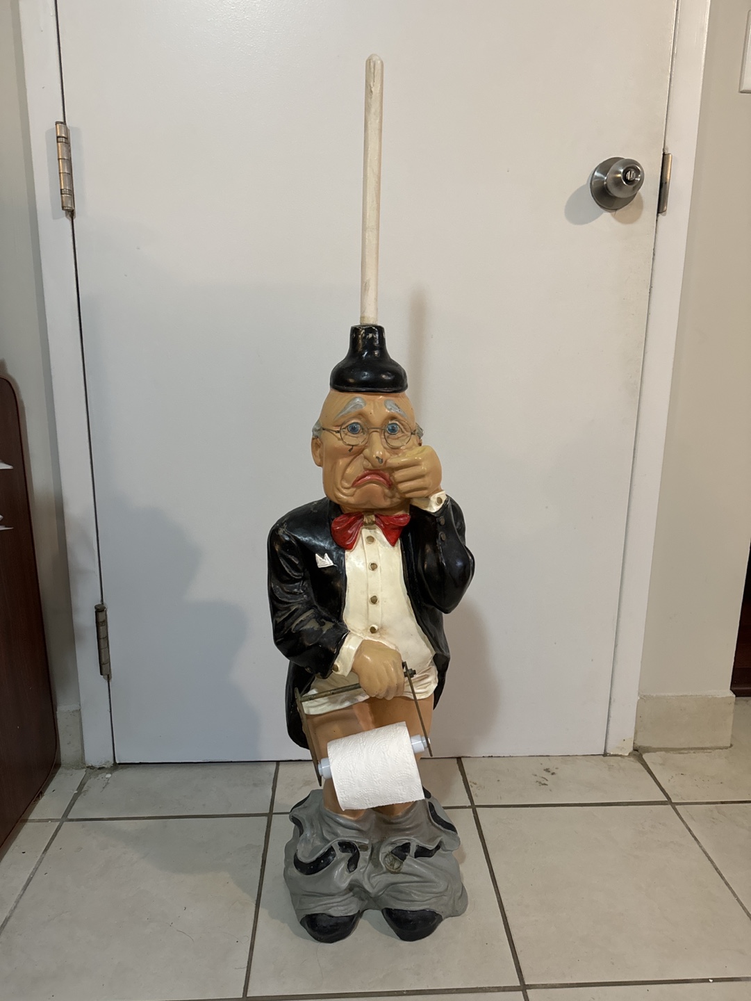 Butler Tissue Holder- 42" H