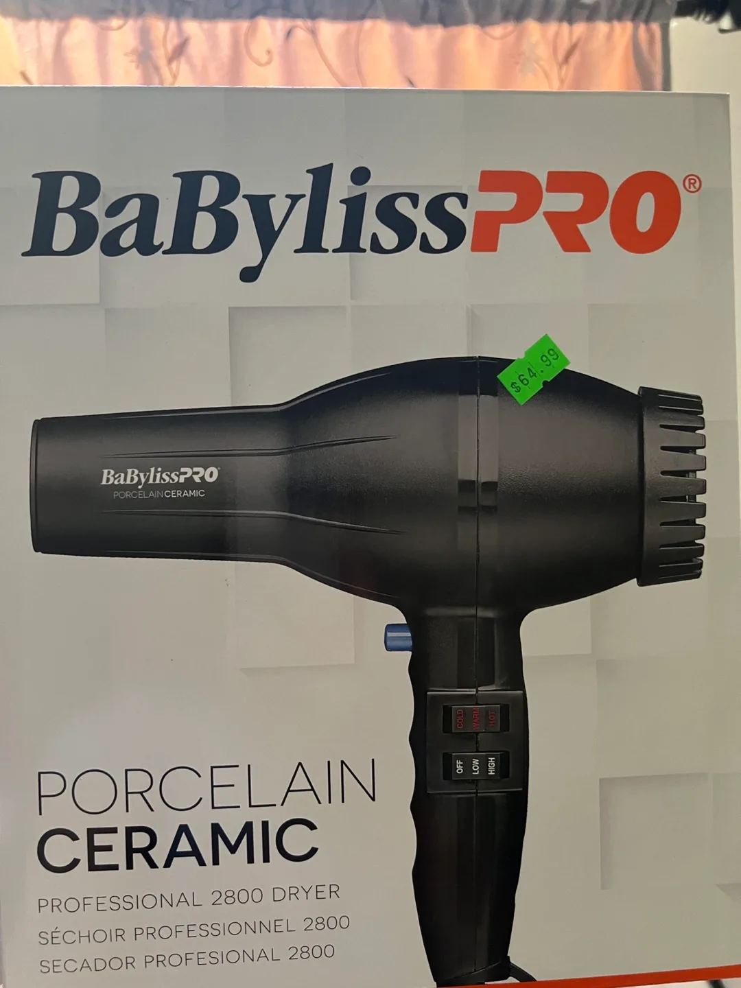 Babyliss Pro 2800 Dryer image indicator(2)