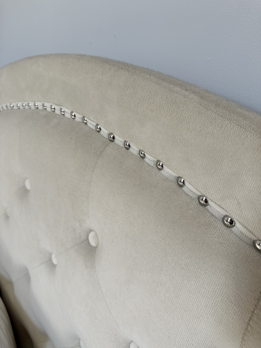 RESERVED - Queen Upholstered Bed Frame + Mattress if interested - photo 3