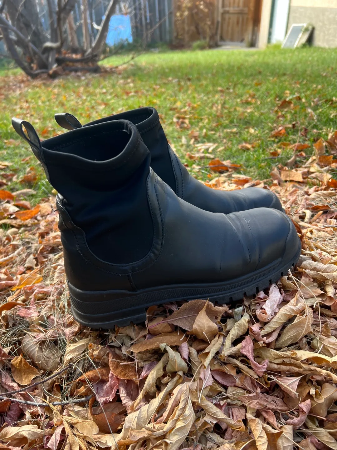Black Pull-On Impermeable Boots image indicator(2)