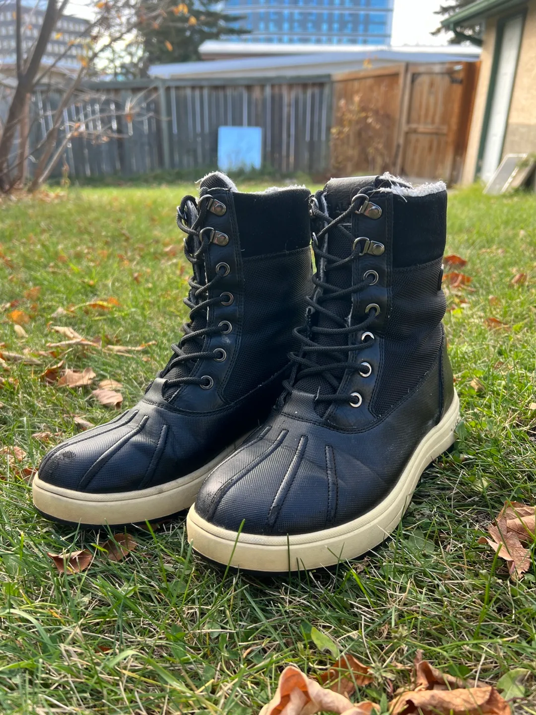 Black Winter Boots