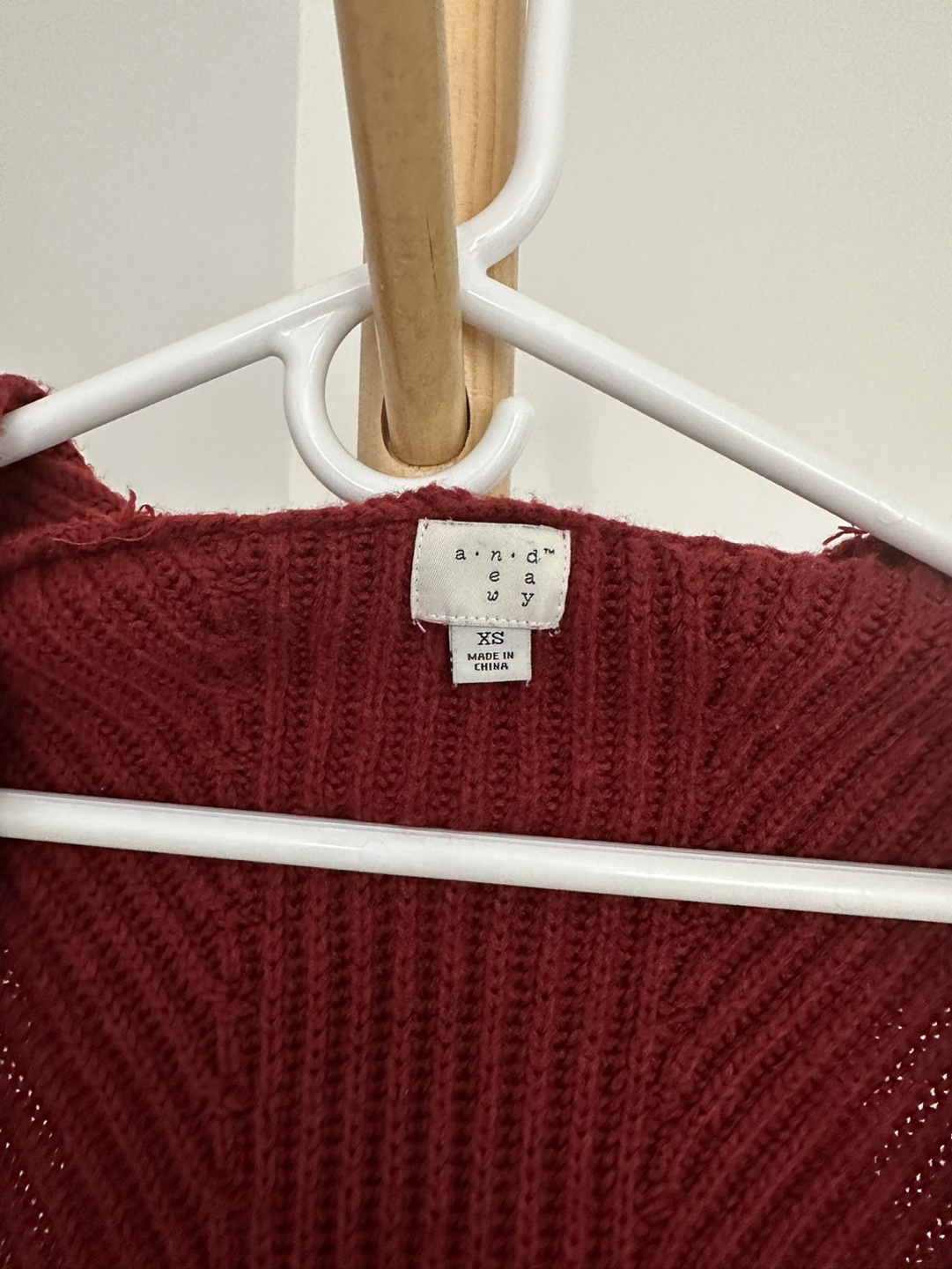 Red Knit Cardigan - photo 2