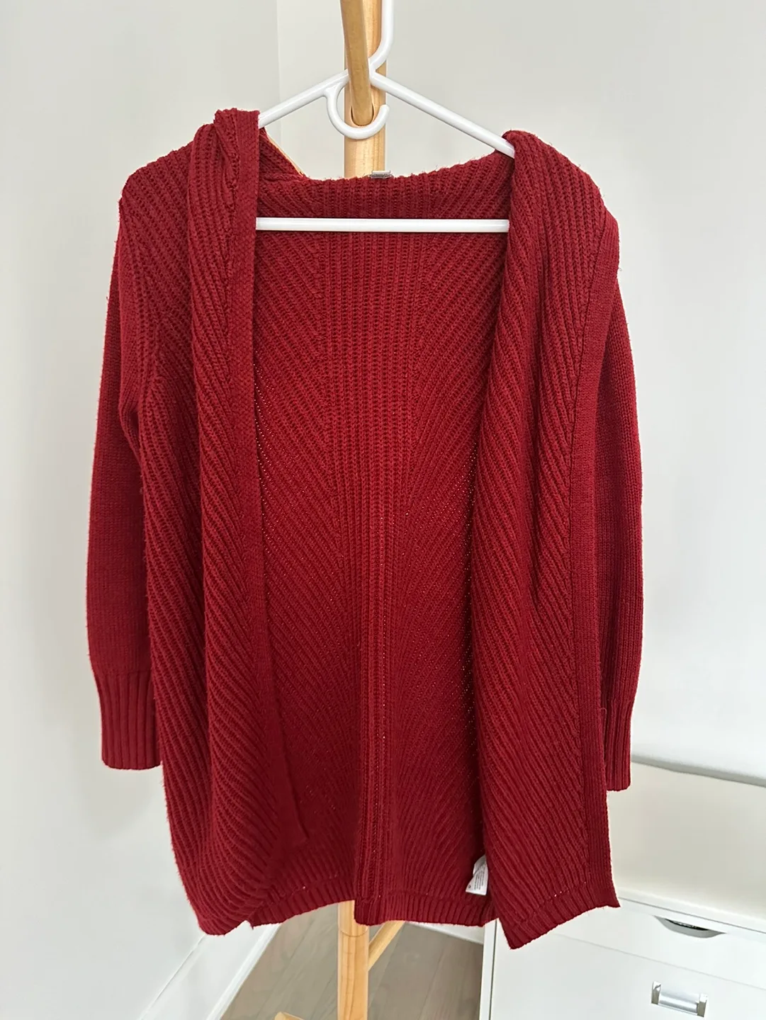 Red Knit Cardigan thumbnail