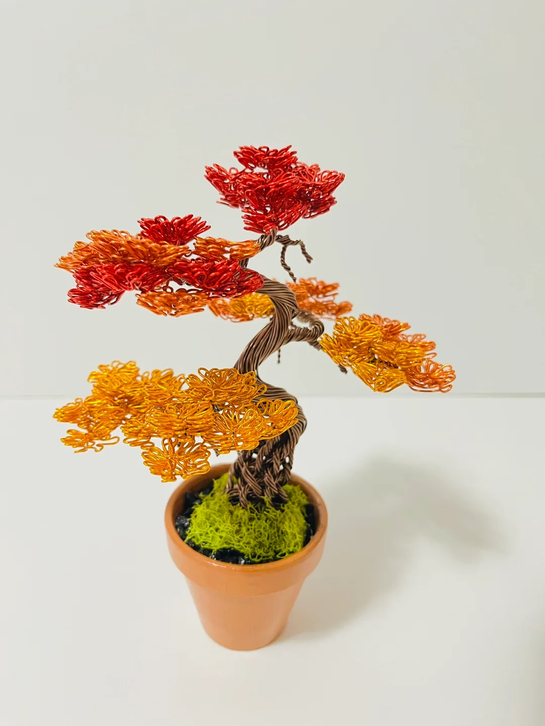 AUTUMN WIRE BONSAI TREE image indicator(4)
