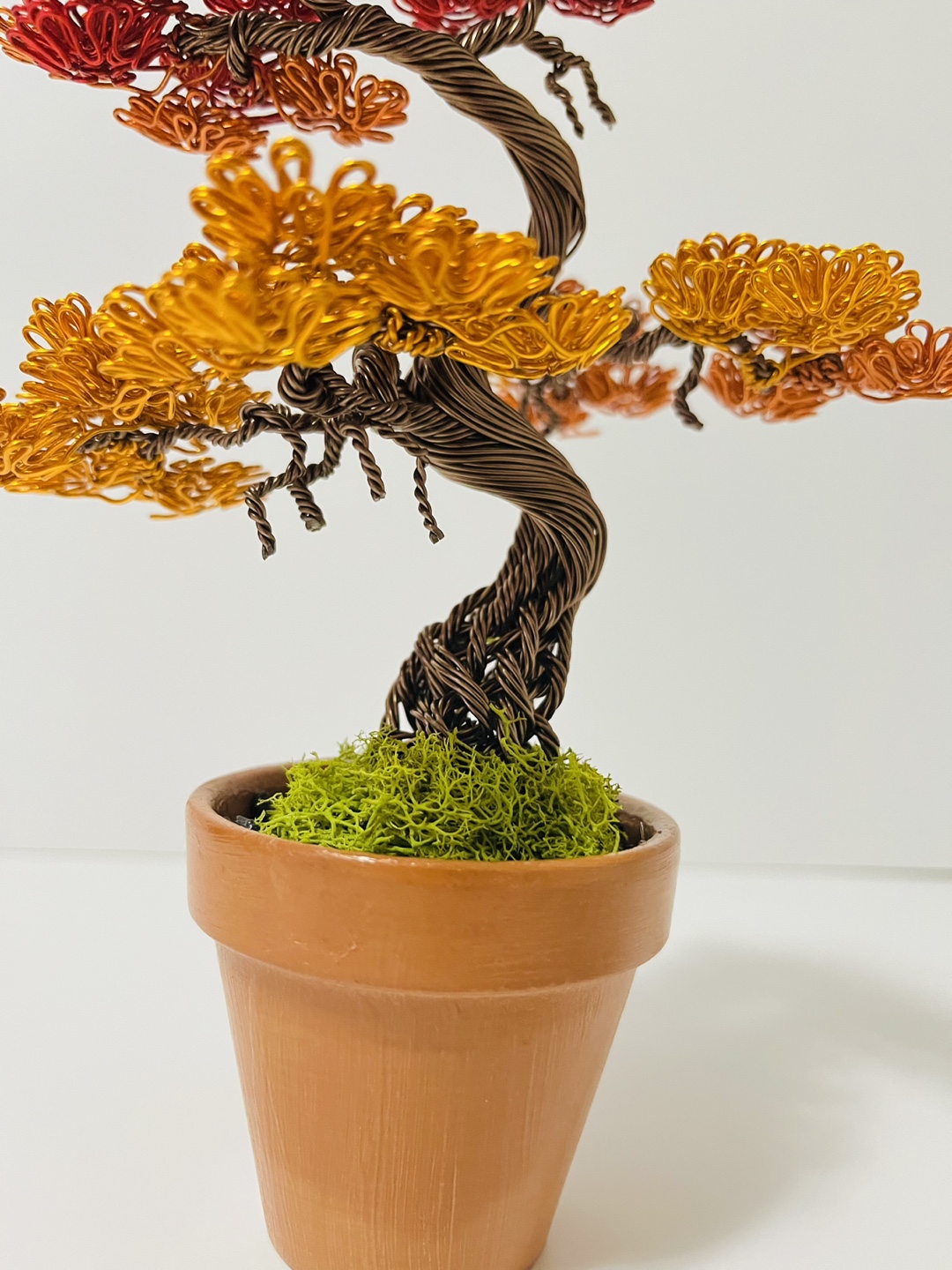 AUTUMN WIRE BONSAI TREE - photo 5