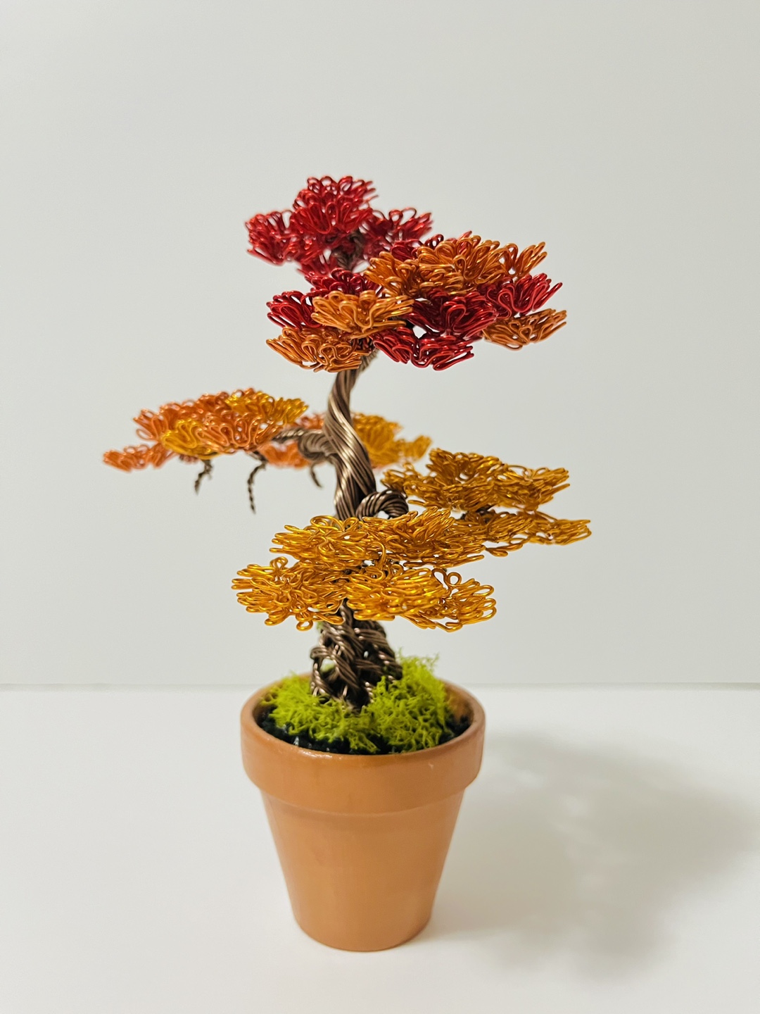 AUTUMN WIRE BONSAI TREE - photo 2