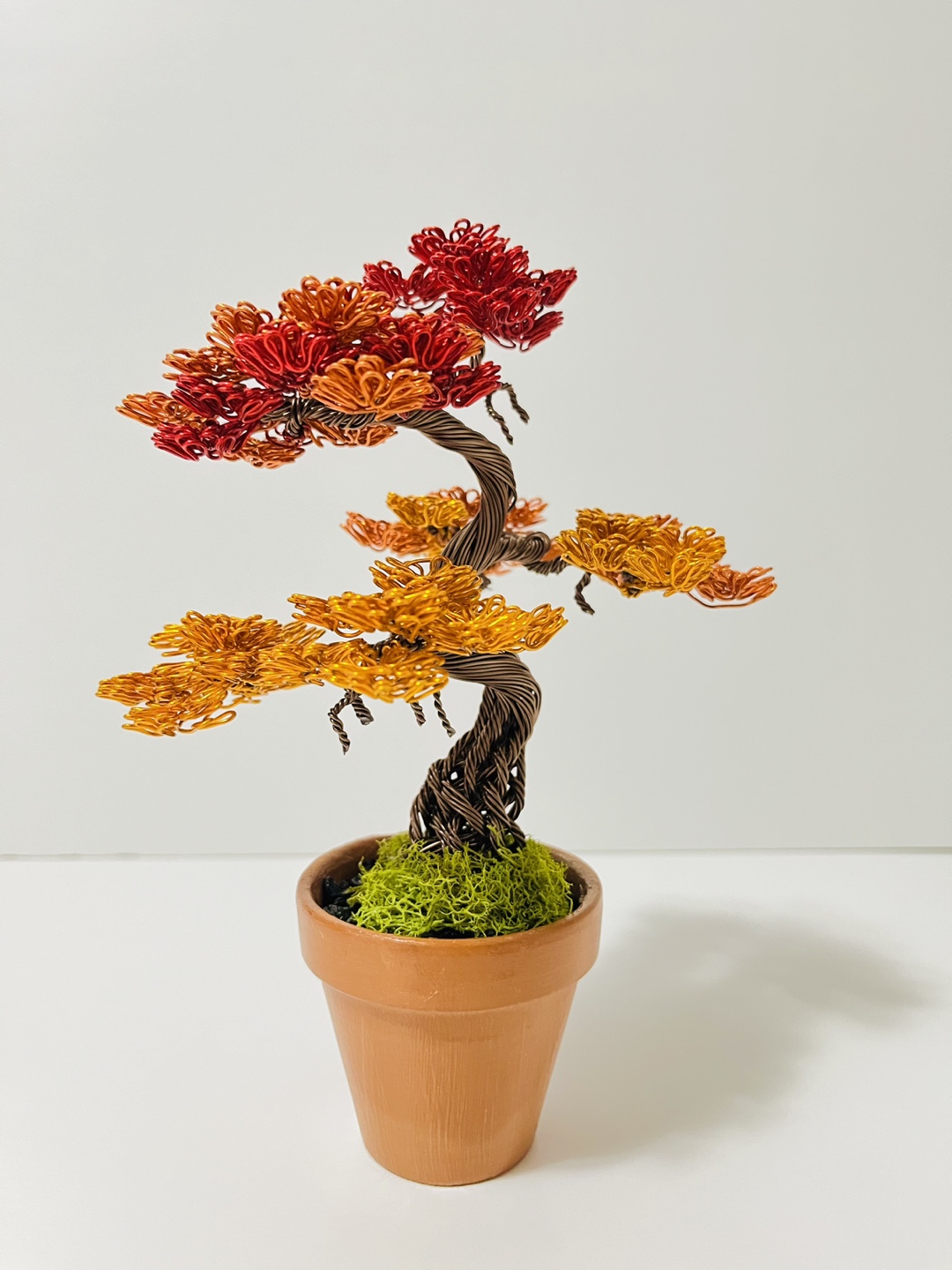 AUTUMN WIRE BONSAI TREE - photo 3