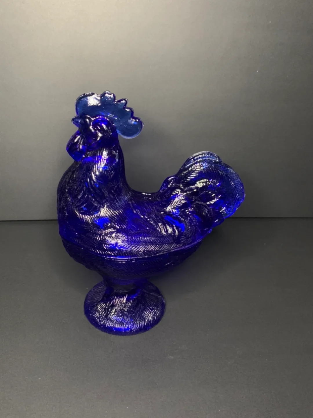 Vintage Rooster Covered Dish thumbnail