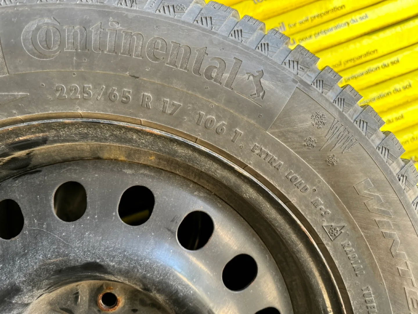 Continental Winter Tires with Rims image indicator(4)