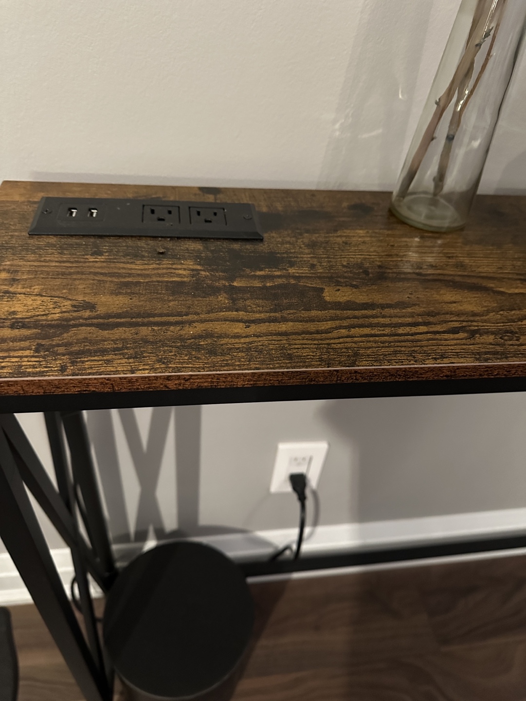 Console Table with Built-in Outlets - photo 3