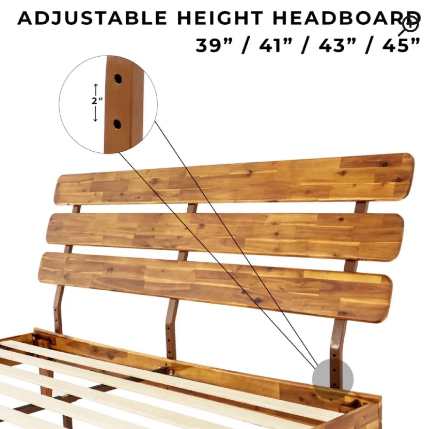 Wooden Bed Frame King Size image indicator(2)