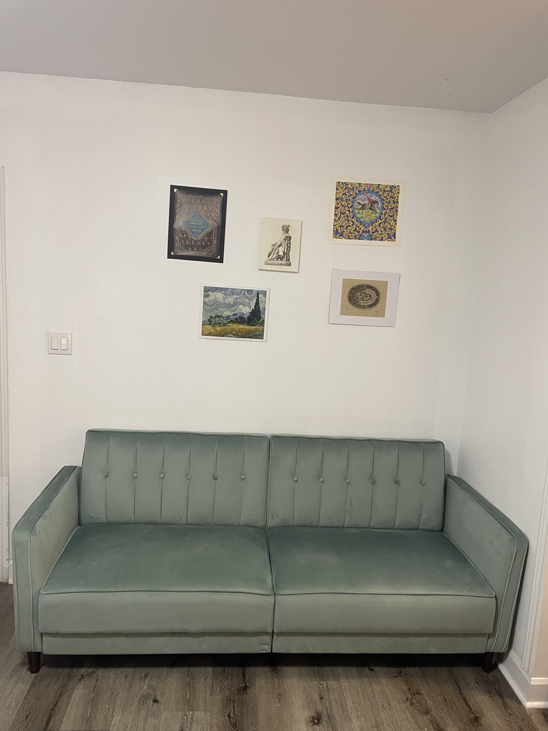 Green Couch / Futon / Sofa Bed