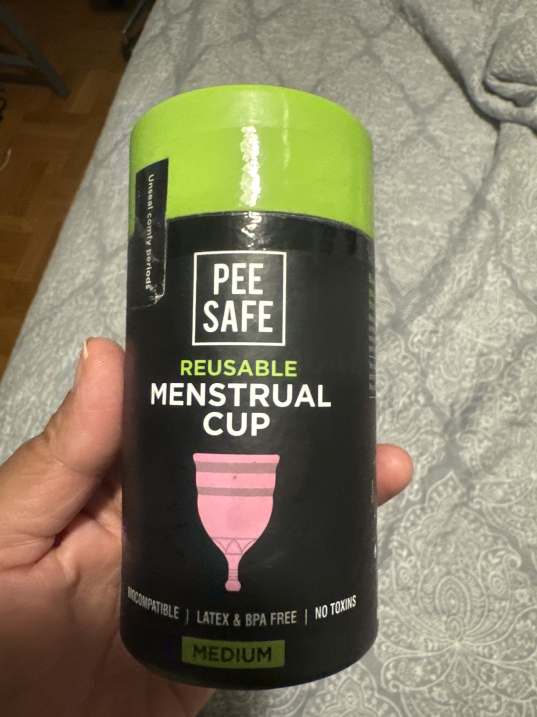 Pee Safe Reusable Menstrual Cup - Medium