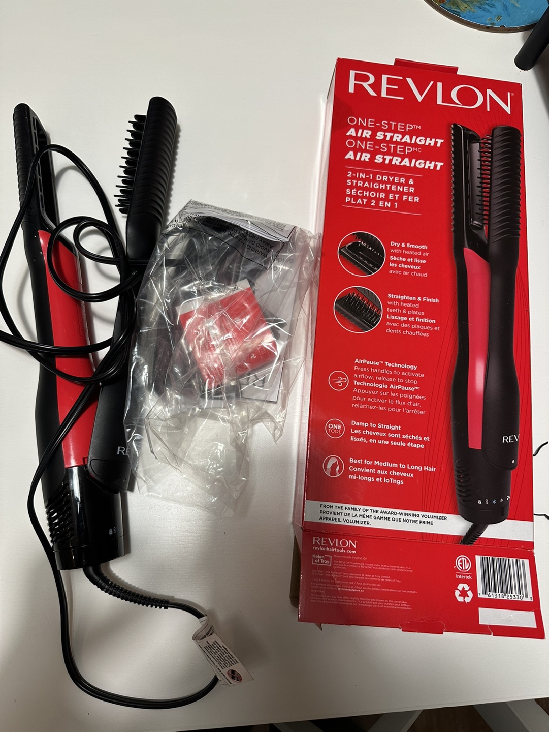 Revlon One-Step Air Straight 2-in-1 Dryer & Straightener - photo 2