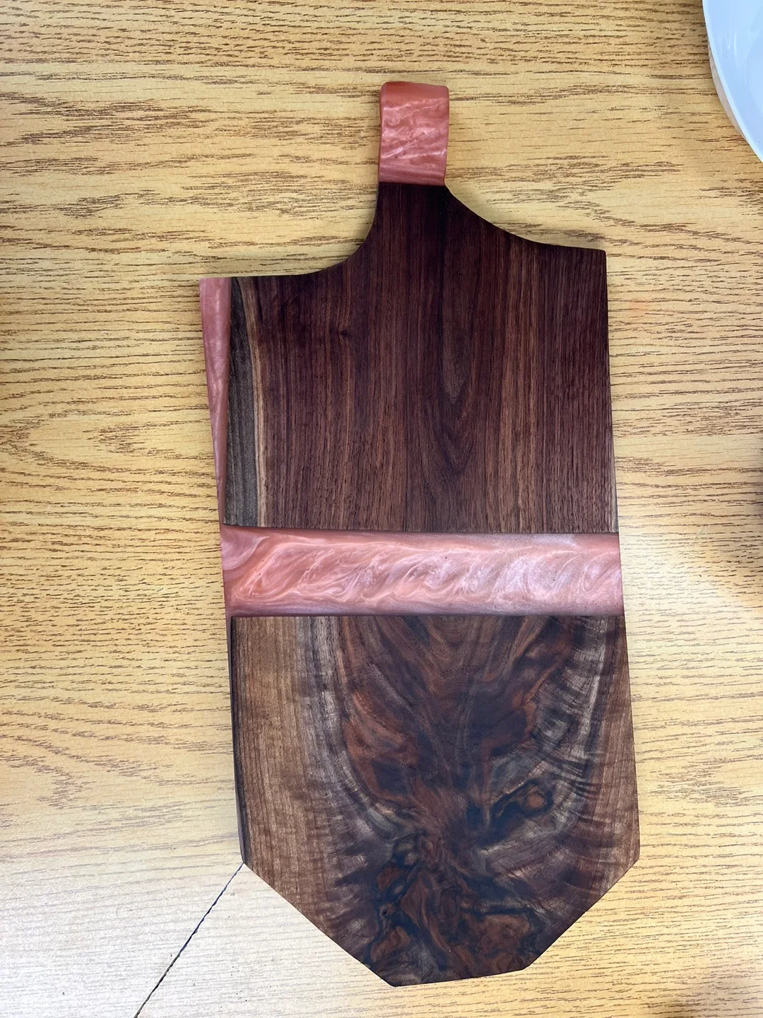 Walnut resin charcuterie Board image indicator(5)