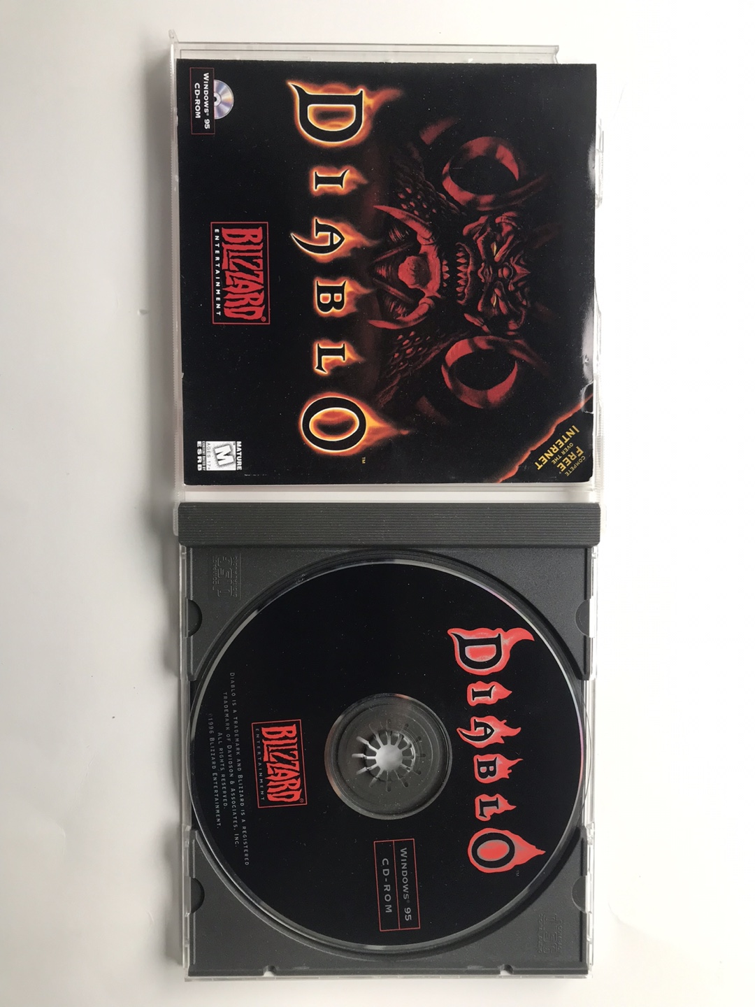 Diablo PC Game original blizzard vintage - photo 2