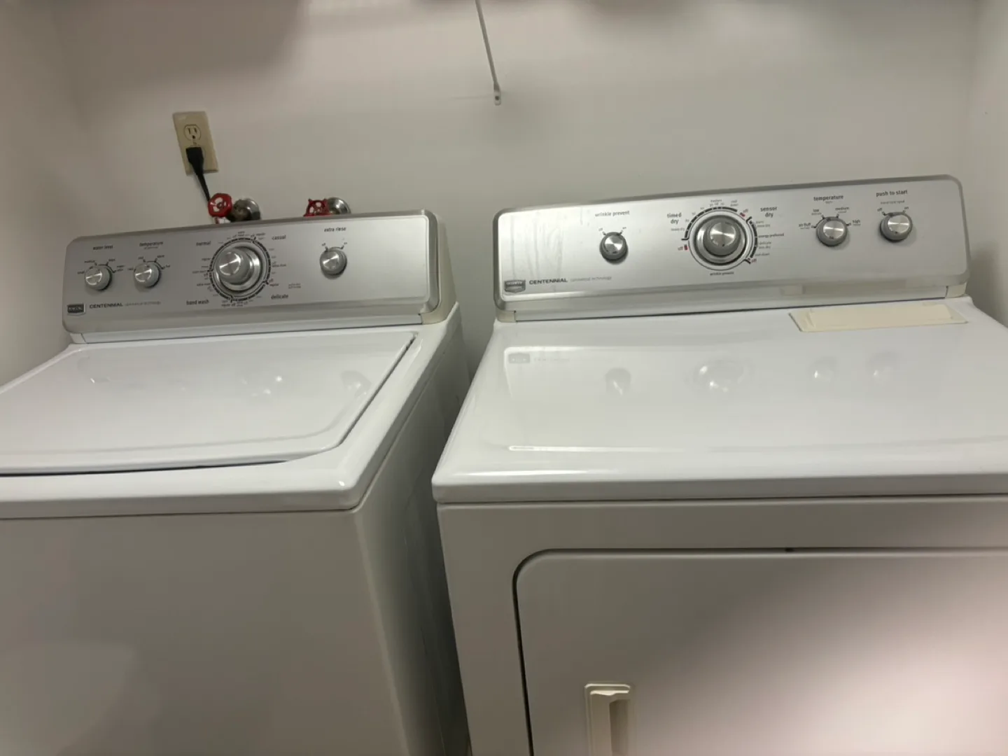 Washer and Dryer Set