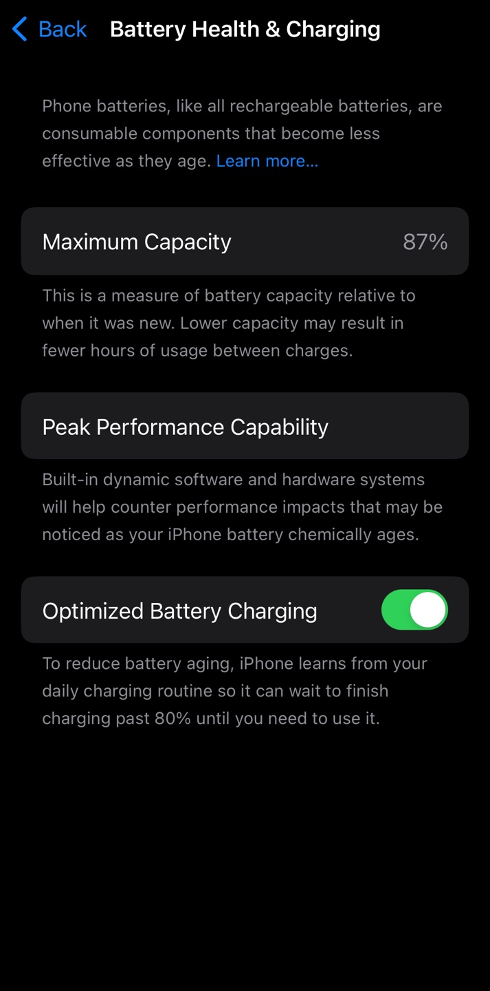 iPhone 13 Pro Max (Sierra Blue) - 87% Battery