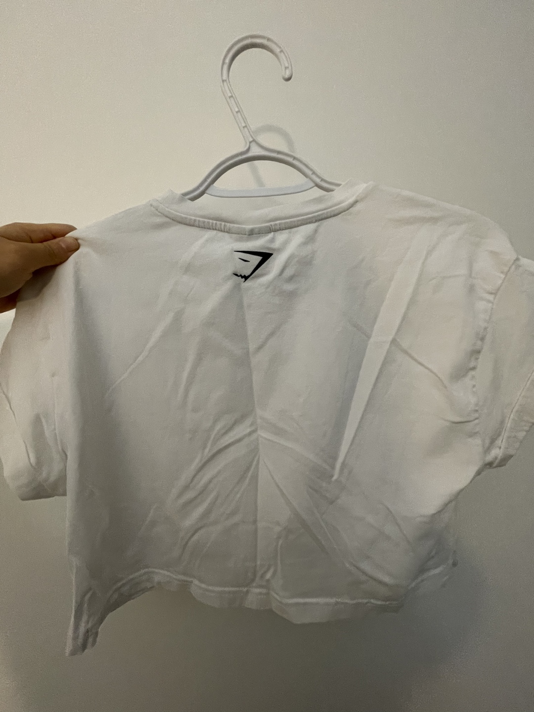 Gymshark White Crop Top, size S - photo 2