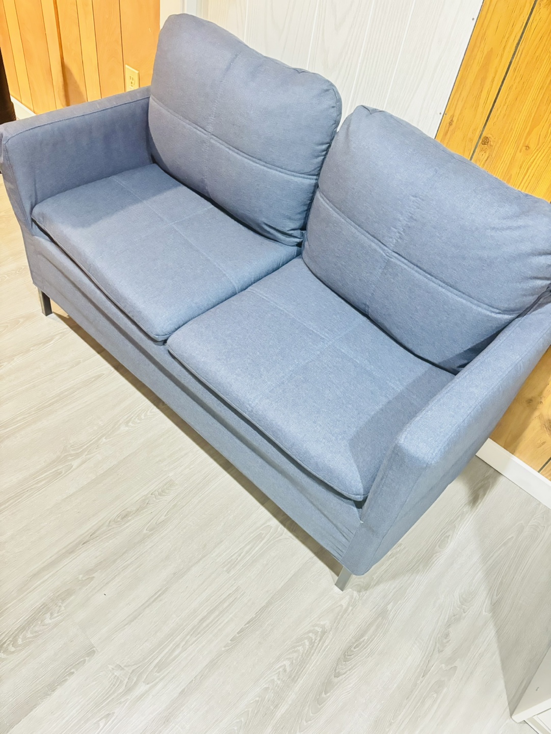 Grey Loveseat