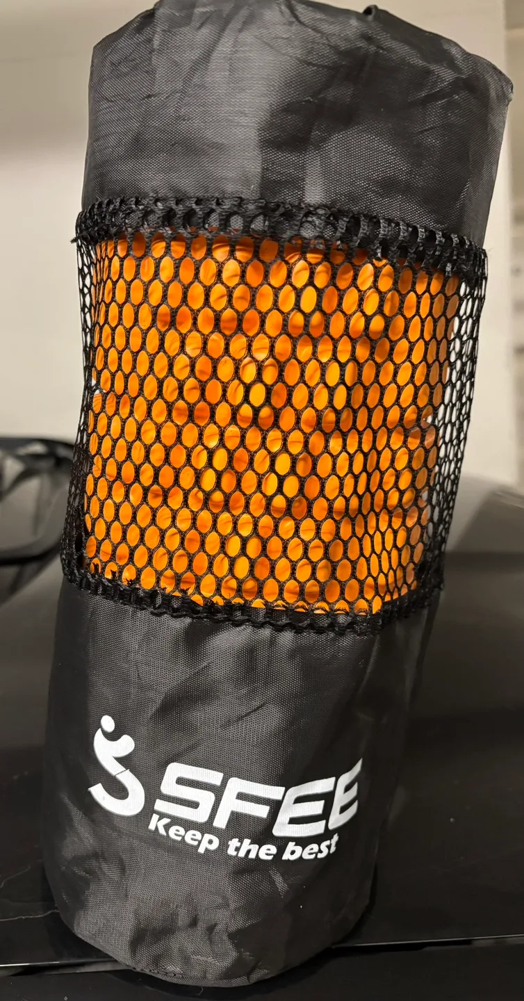 Orange Foam Roller with Carrying Case thumbnail