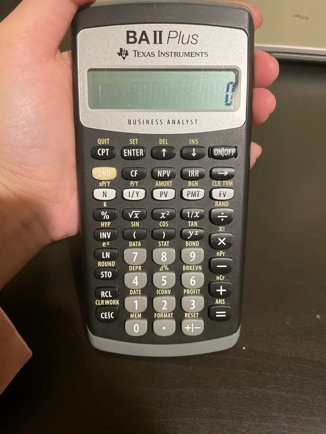 Texas Instruments BA II Plus Financial Calculator thumbnail