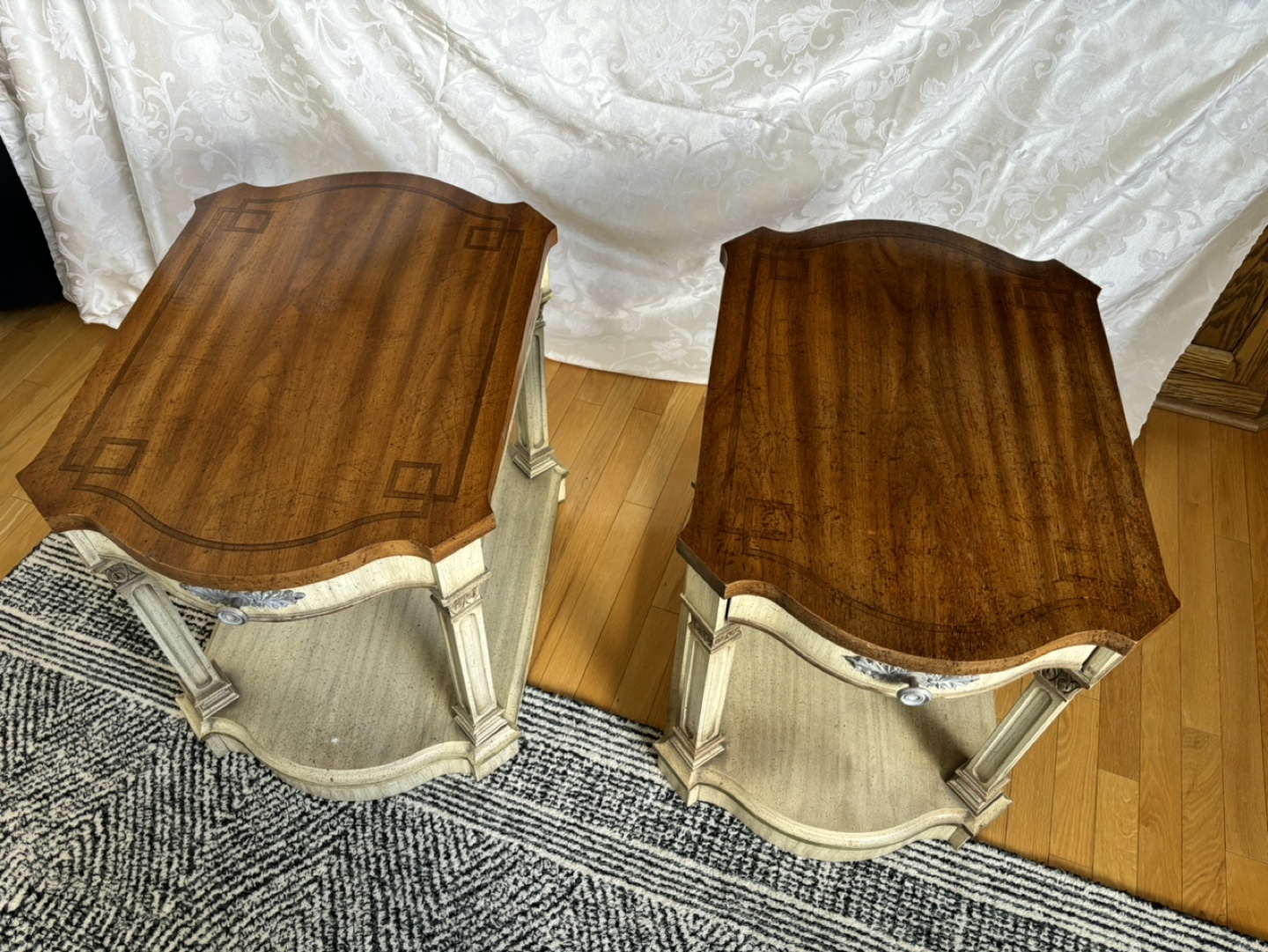2 end/side tables or nightstands - photo 3