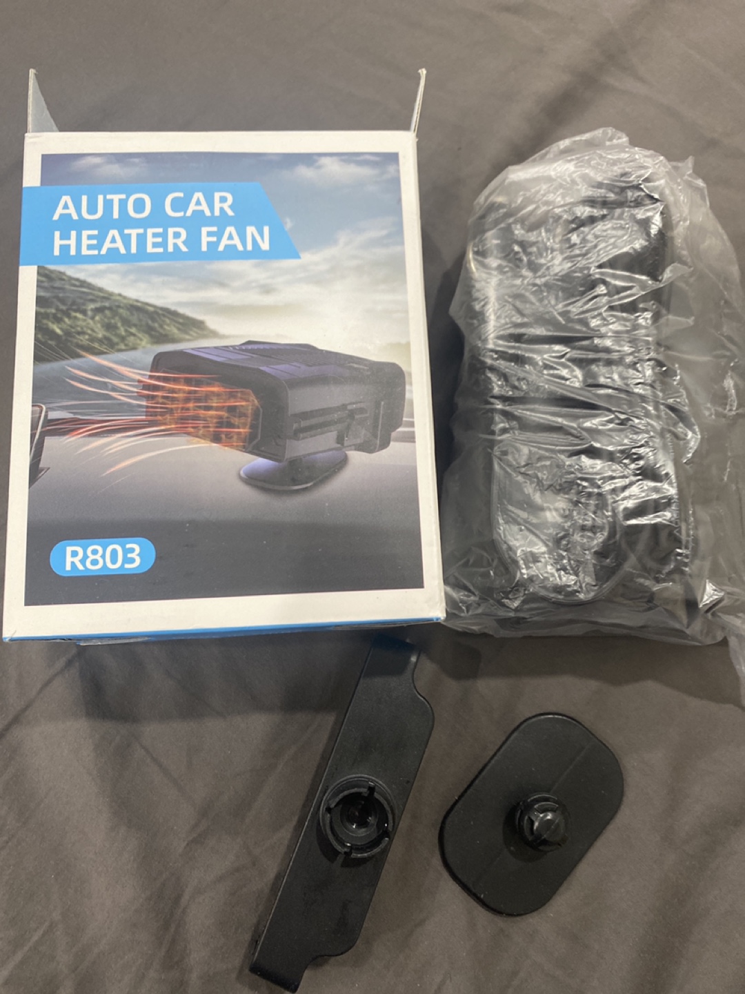 Car Heater Fan - Black - photo 3