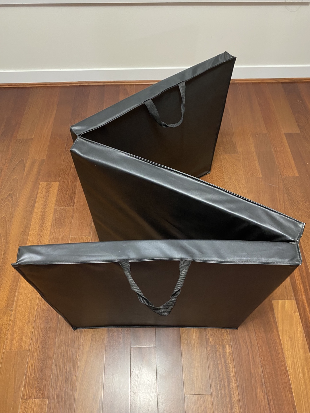 Tri-Fold Exercise Mat for Home Workouts – Black - photo 3