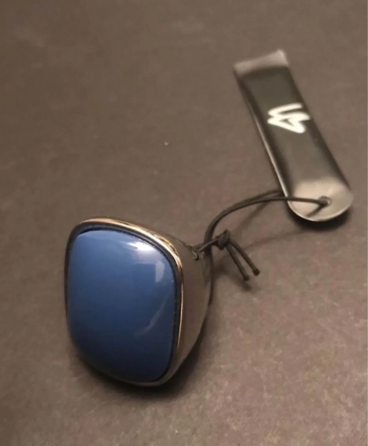 Mens big Blue Ring image indicator(6)