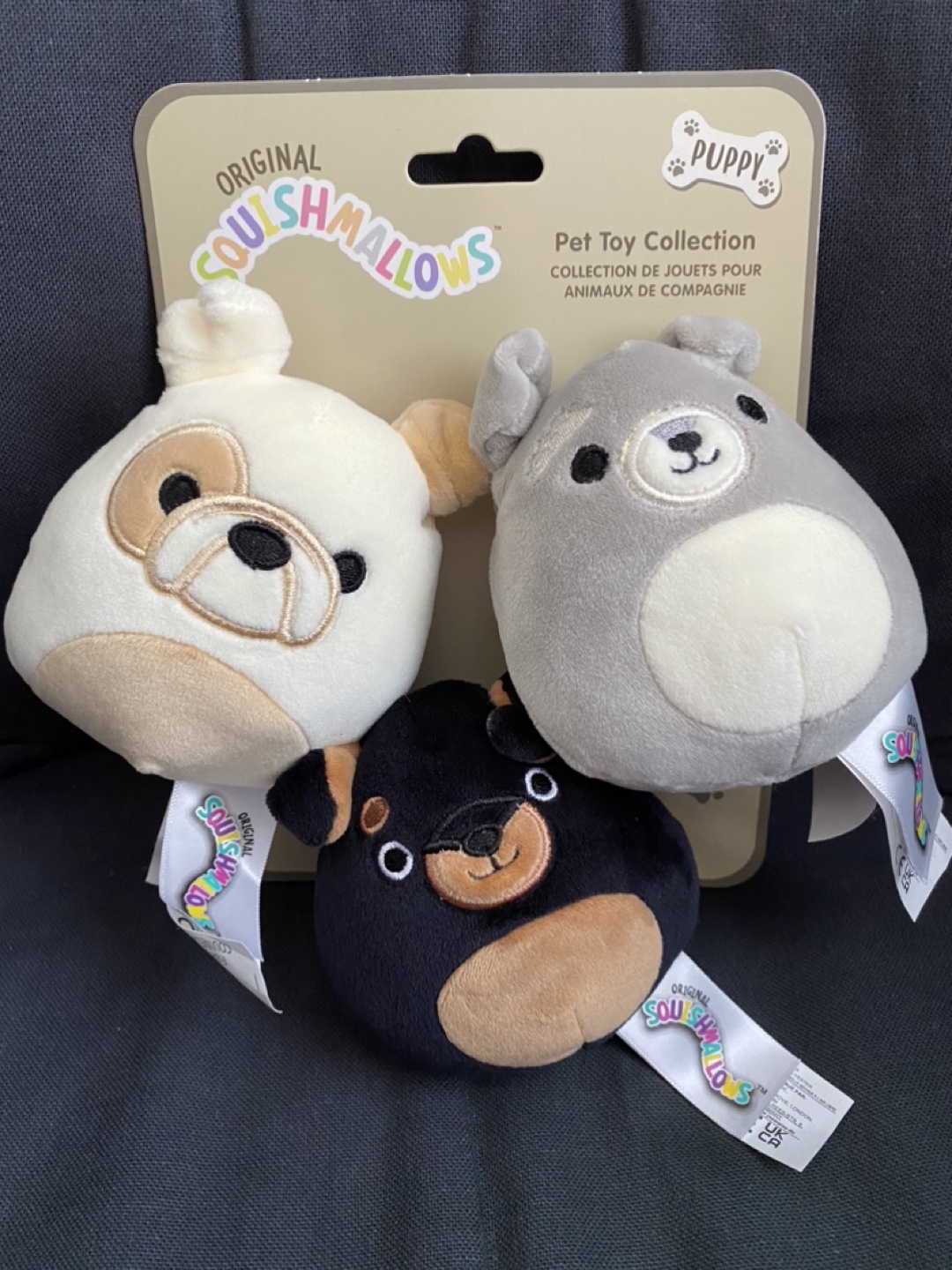 Squishmallows Dog Toy Set