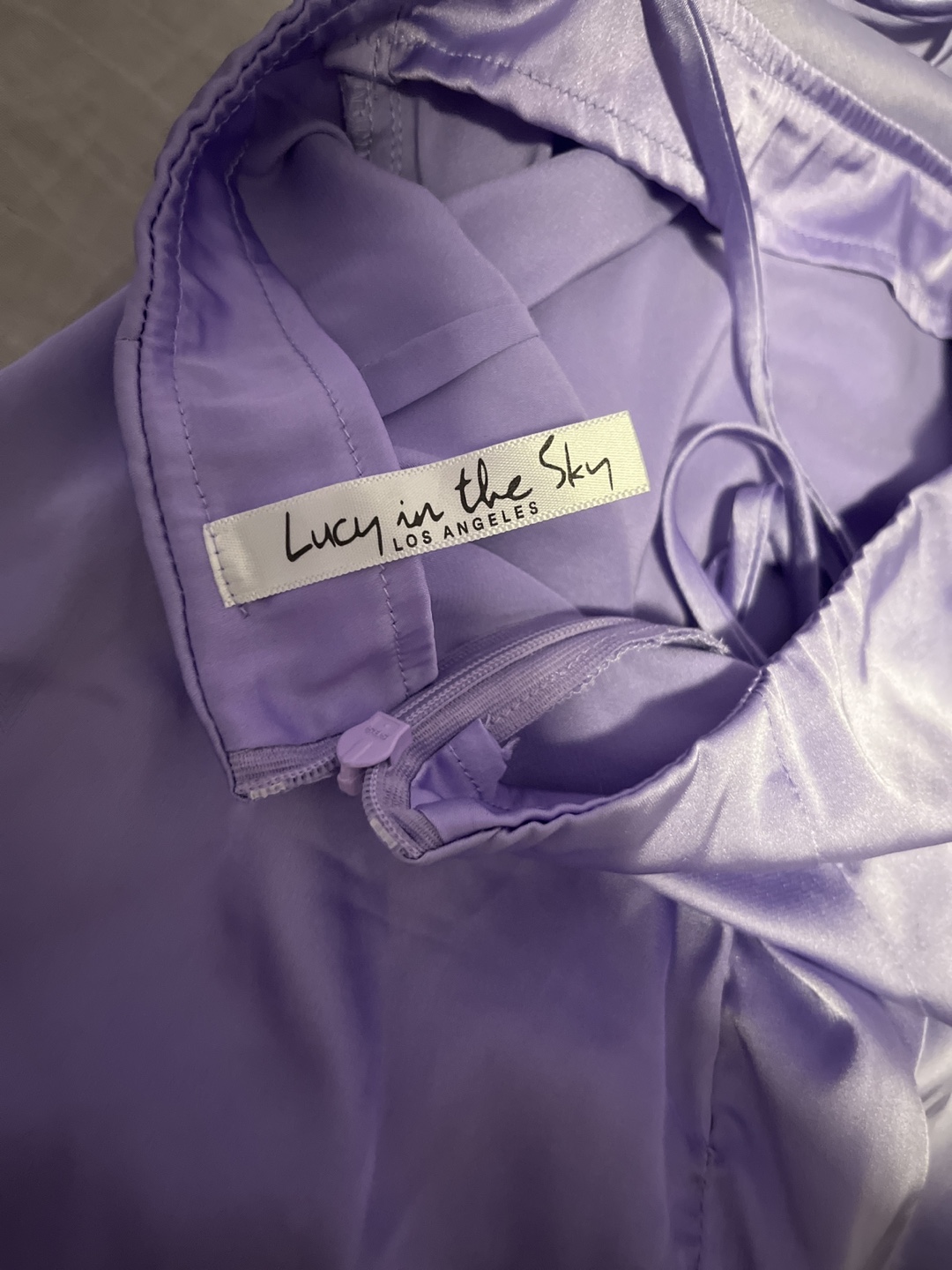 Lucy in the Sky Purple Mini Dress - photo 2