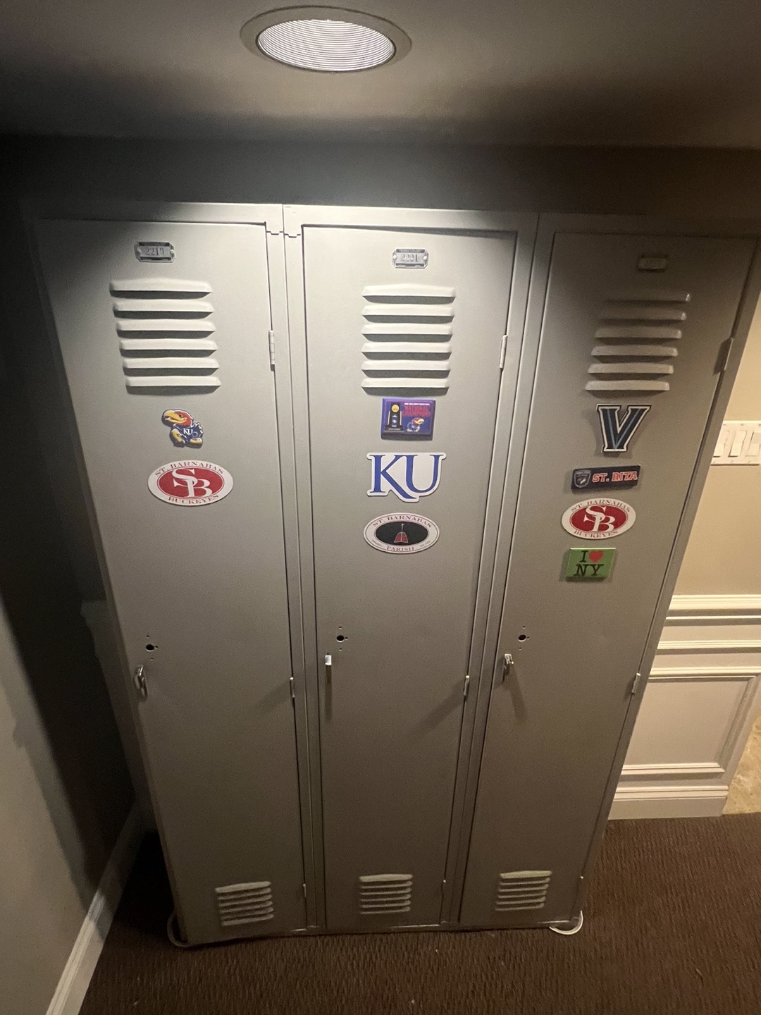 Vintage Metal Lockers