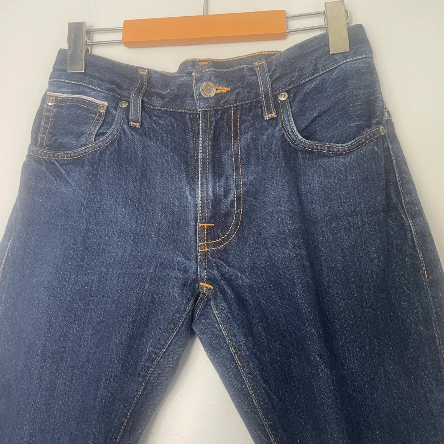 Nudie Jeans Men's Thin Finn Organic Selvage Denim Size 28W 32L image indicator(4)