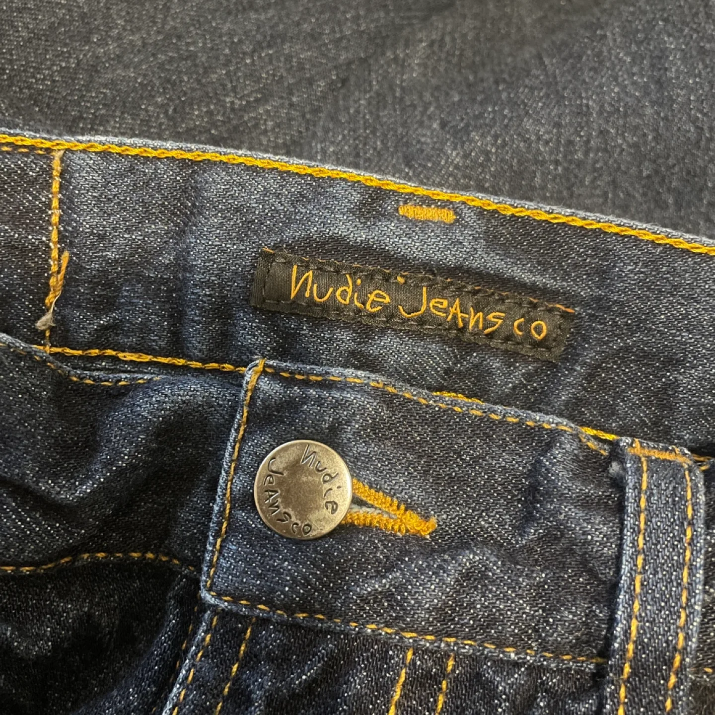 Nudie Jeans Men's Thin Finn Organic Selvage Denim Size 28W 32L image indicator(7)