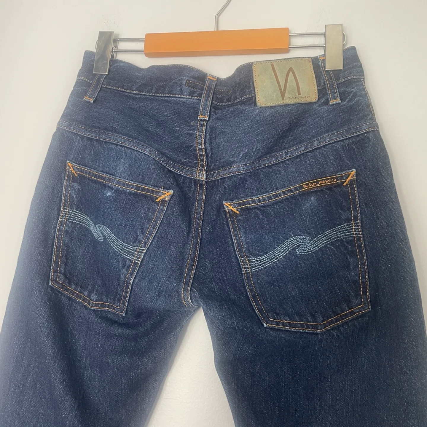 Nudie Jeans Men's Thin Finn Organic Selvage Denim Size 28W 32L image indicator(6)