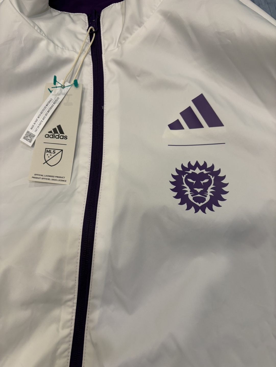 Adidas Orlando City SC Reversible Jacket - photo 5