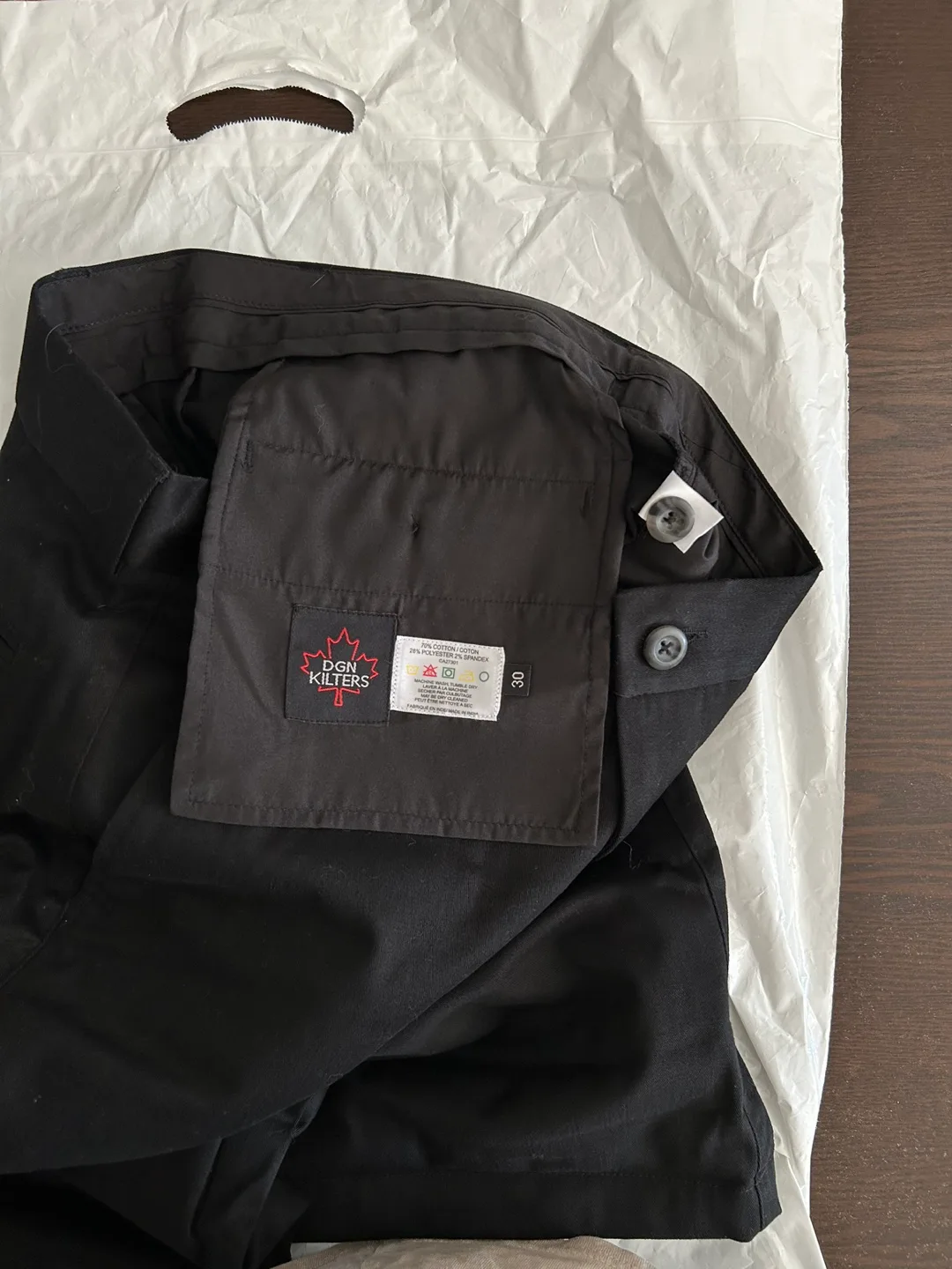 NEW - Uniform Black Shorts STA image indicator(5)