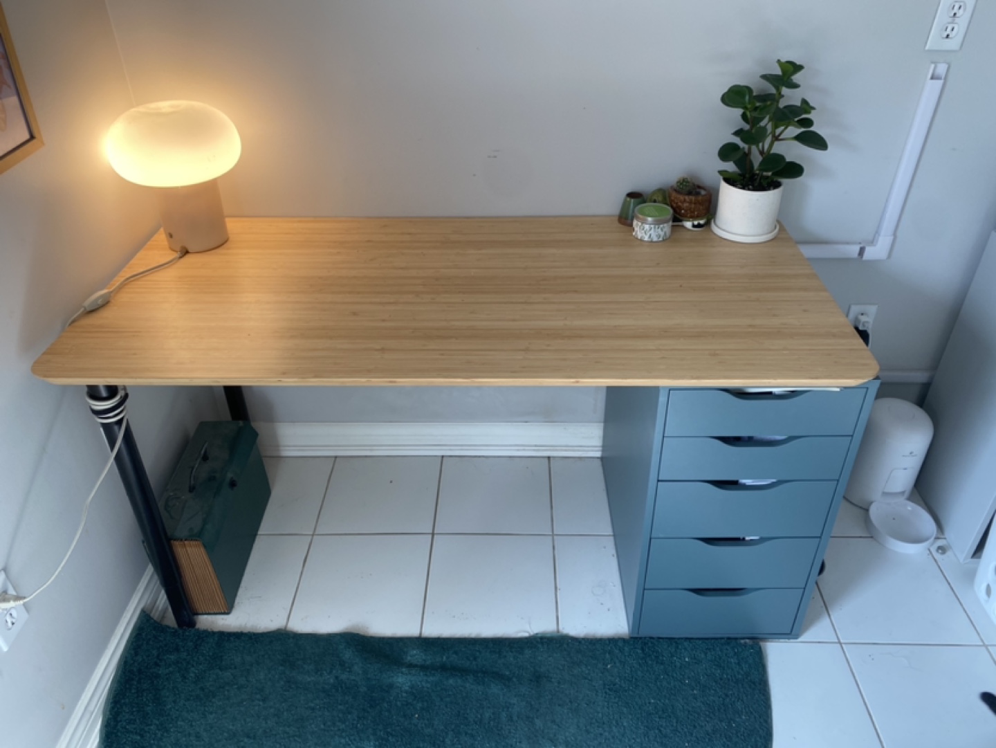 IKEA Desk with Drawers