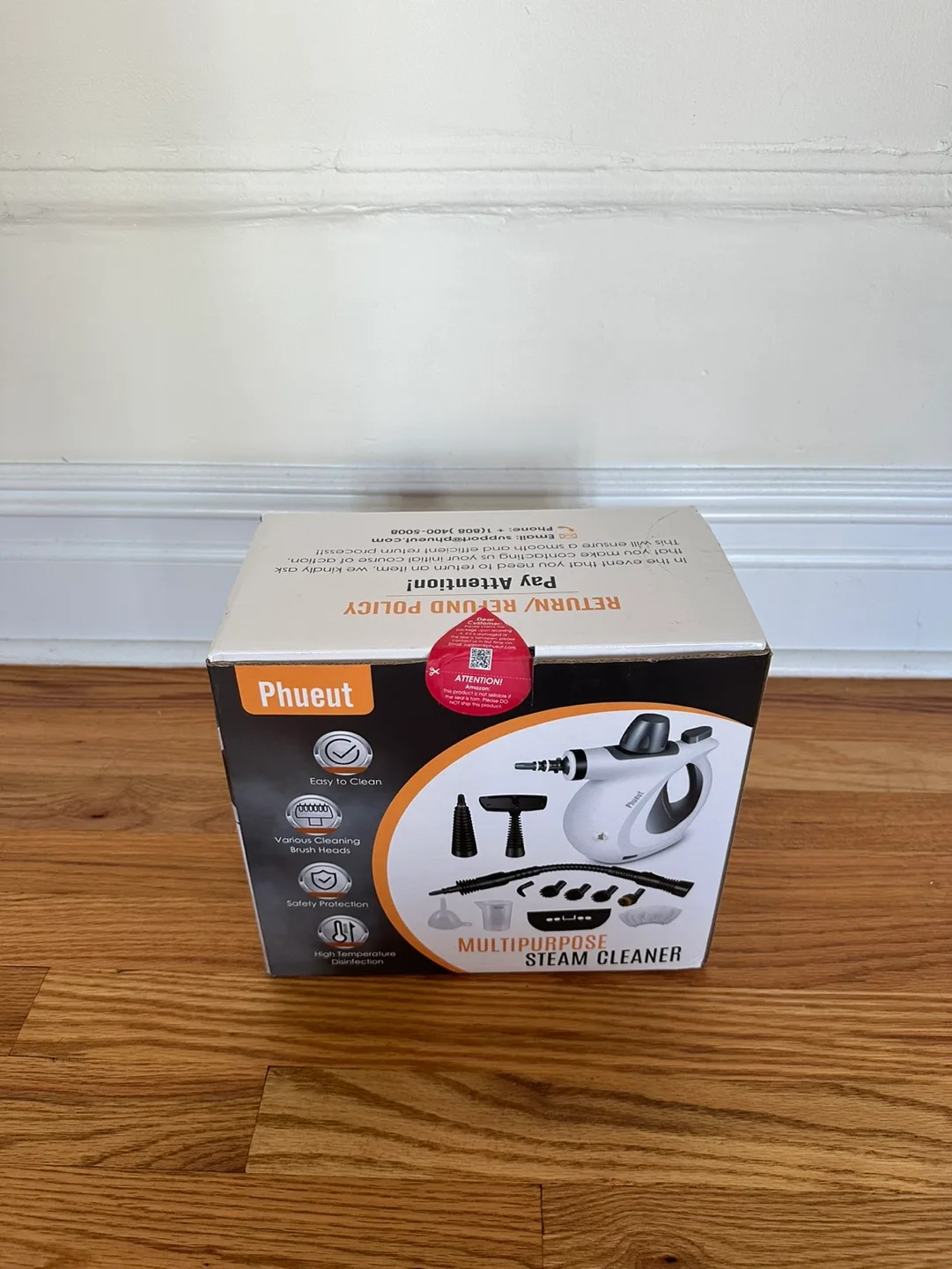 Phueut Handheld Steam Cleaner image indicator(2)