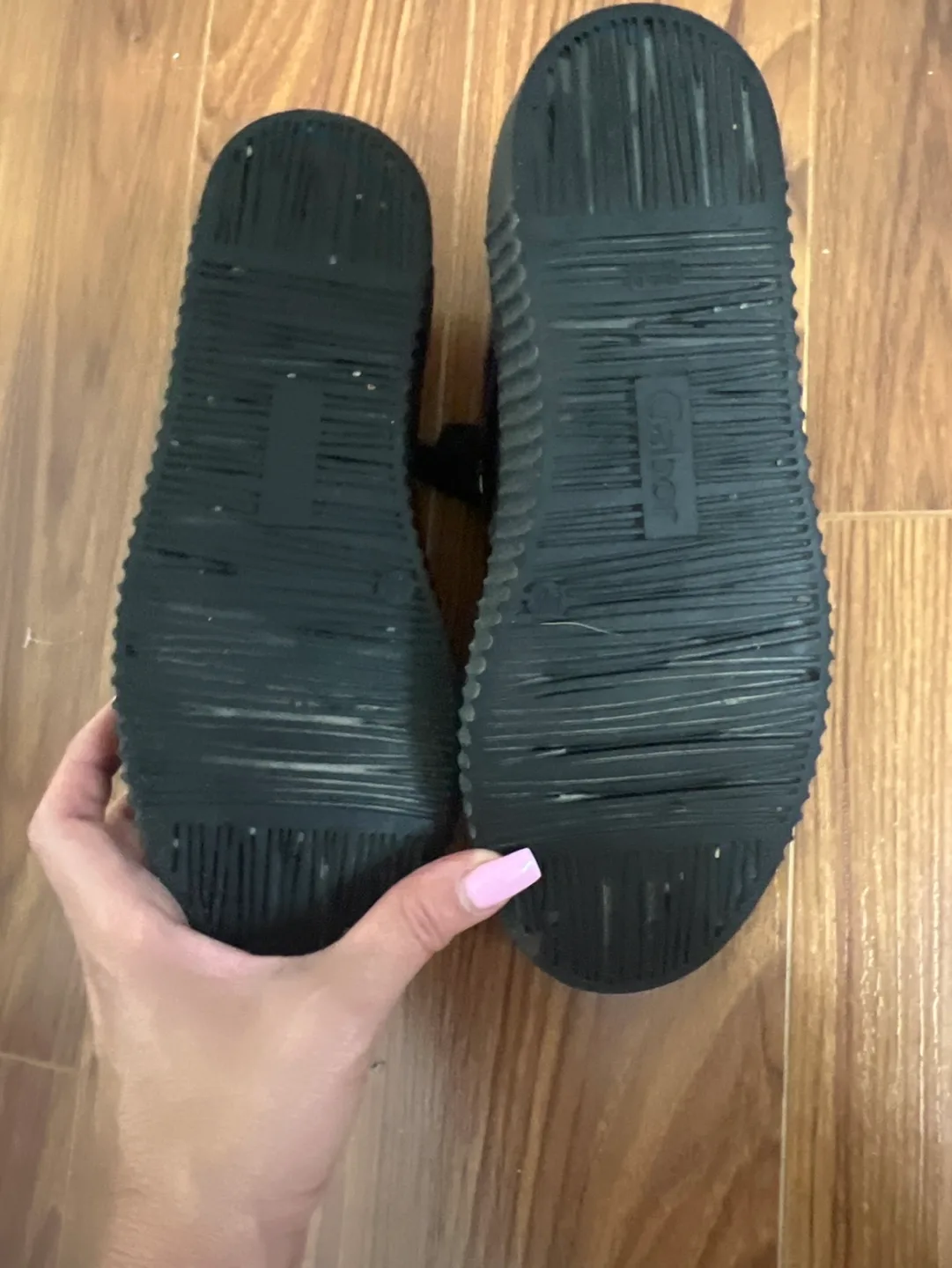 Gabor Black Patent Leather Sneakers image indicator(3)