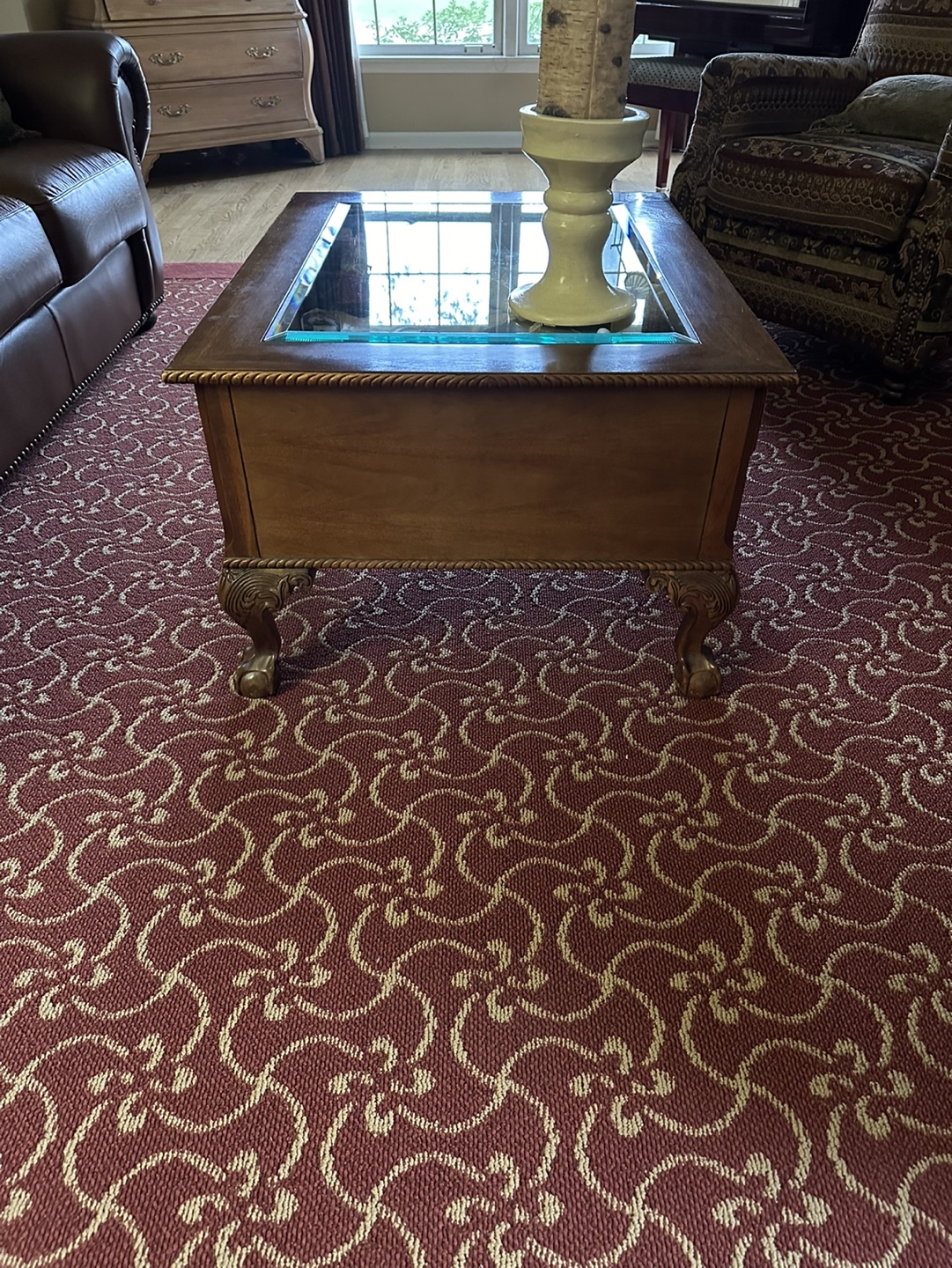 Wood coffee table - photo 2