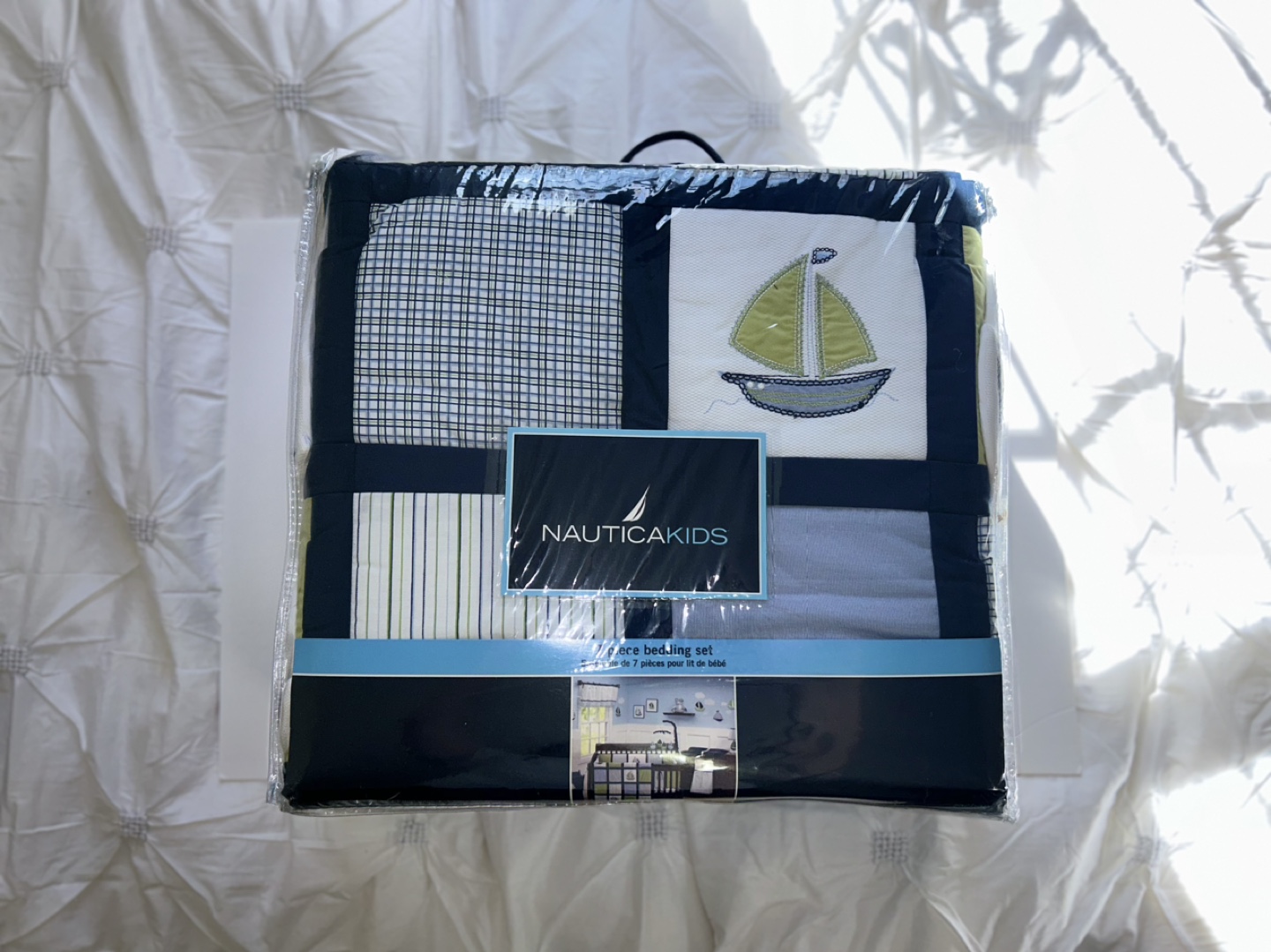 Nautica Kids 7 Piece Crib Bedding Set