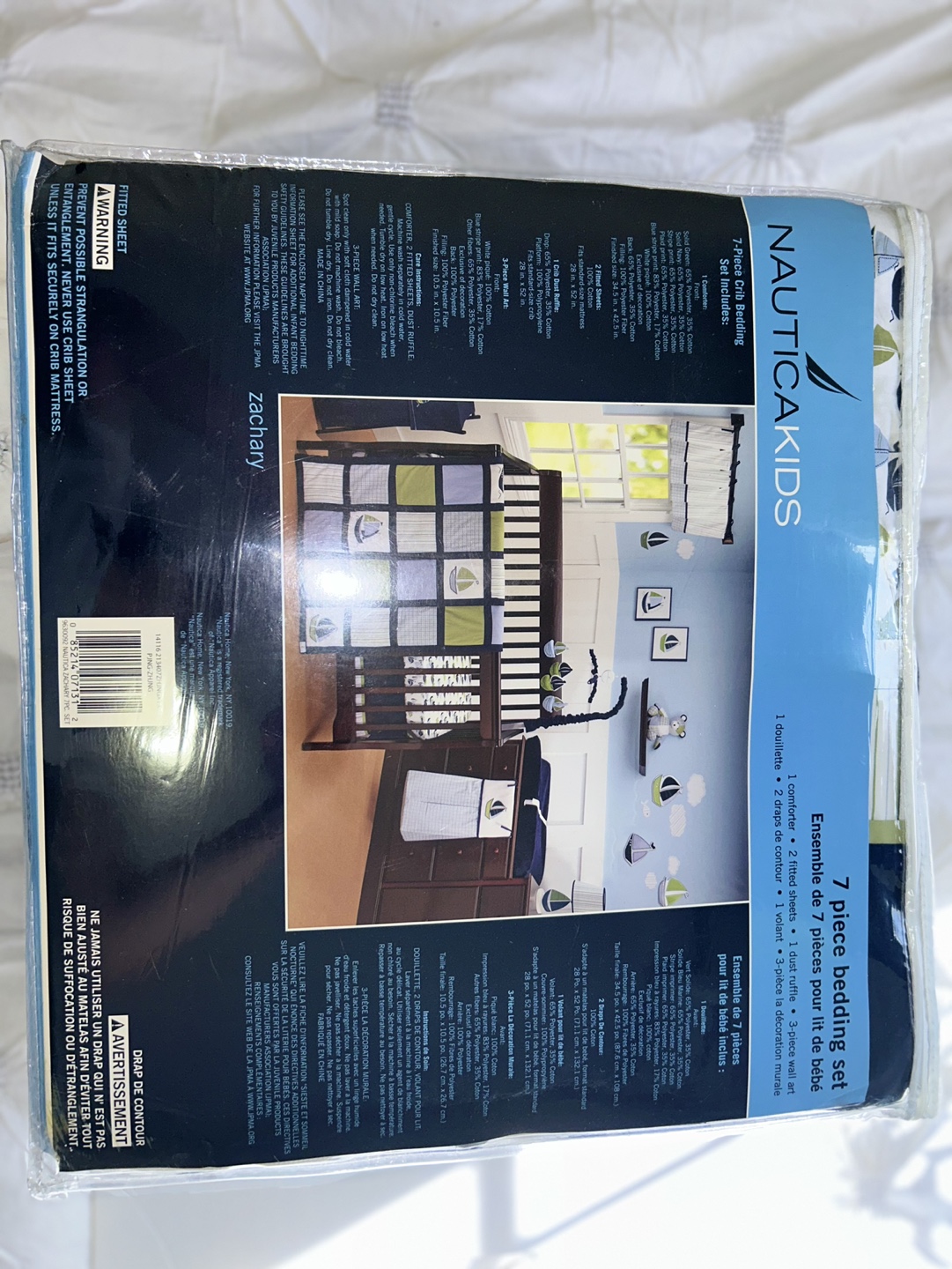 Nautica Kids 7 Piece Crib Bedding Set - photo 2