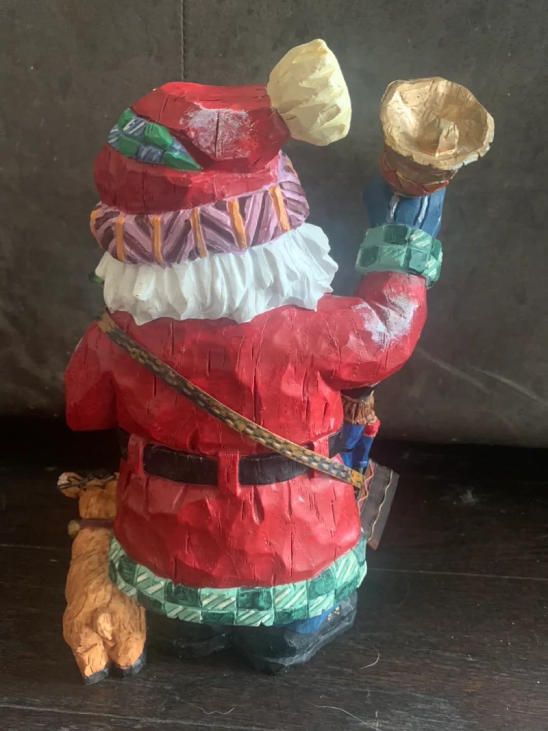 Vintage Jolly Santa Christmas Figurine image indicator(3)