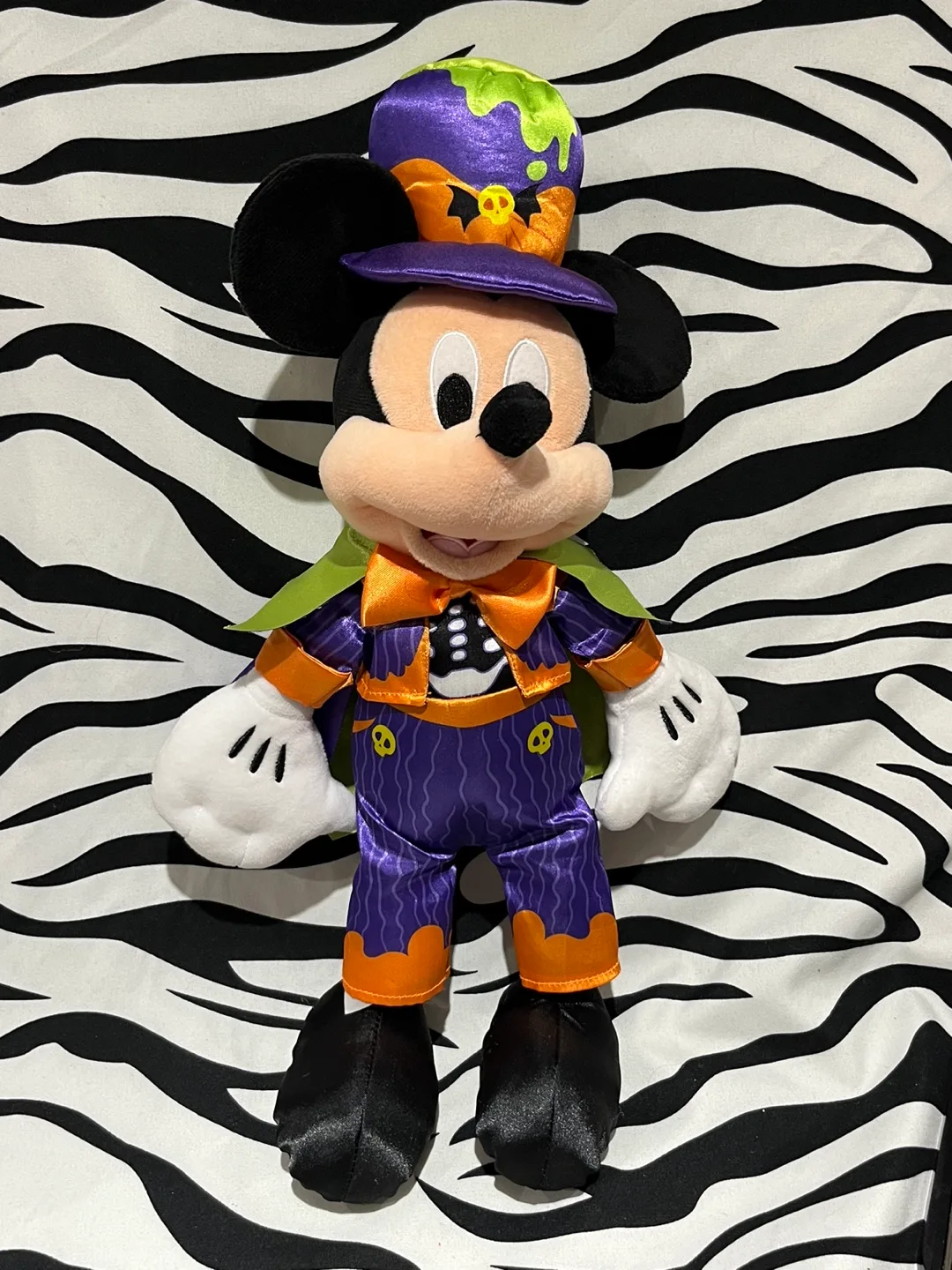 Disney Store Halloween Vampire Mickey Plush Toy thumbnail